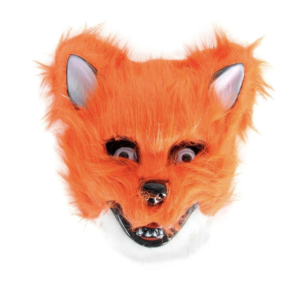 DELUXE FLUFFY ANIMAL MASK (FOX)